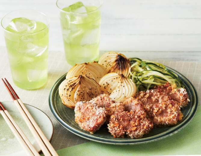 揚げずにサクサク! 豚ひれ肉のオーブン焼き